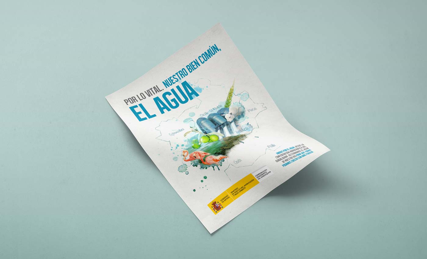 Grafica Publicitaria CHG Día del Agua 2013