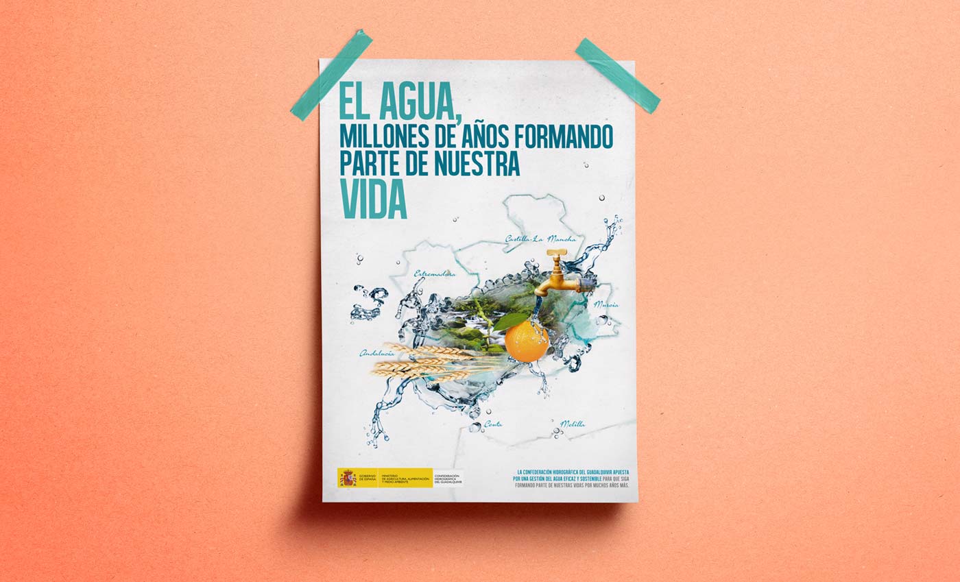 Grafica Publicitaria CHG Día del Agua 2014